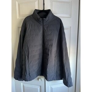 Dark Grey Michael Kors Quilted Men's XXL Puffer  Jacket